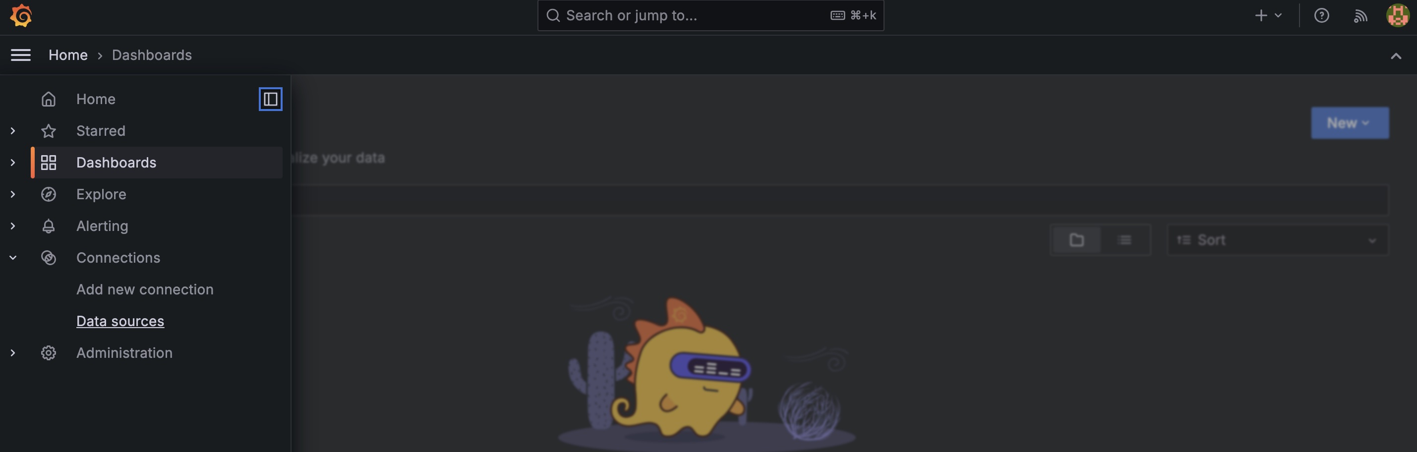 Data Source Menu